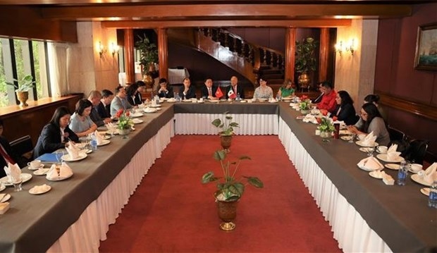 Party delegation pays working visit to Mexico